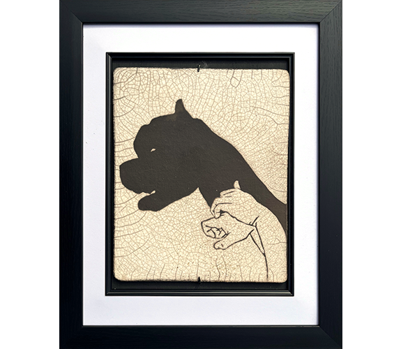 "Bulldog Shadow Puppet" - Shari Bray